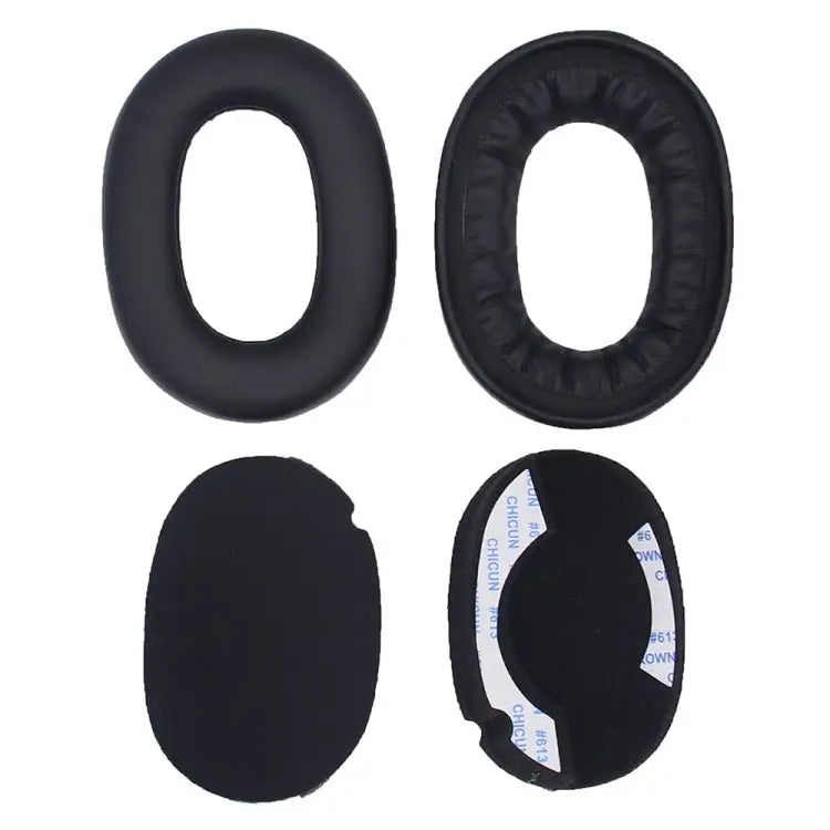 2pcs For Jabra Elite 85h Headphone Leather Case Sponge Earmuffs Earpad Protective Cover For Jabra Elite 85h - For Jabra