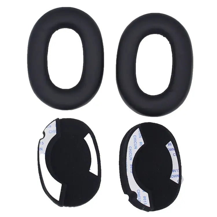 2pcs For Jabra Elite 85h Headphone Leather Case Sponge Earmuffs Earpad Protective Cover For Jabra Elite 85h - For Jabra