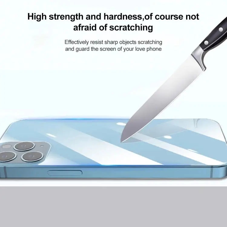 2pcs Front And 2pcs Back 9H 2.5D Tempered Glass Film Set - For iPhone 13 Pro