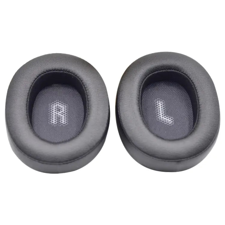 2pcs Headphone Cover Foam Cover for JBL E55BT Color: Without LR - Black / Black