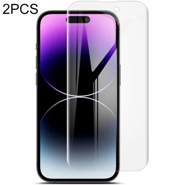 2pcs imak Curved Full Screen Hydrogel Film Protector For iPhone 14 For iPhone 14 Plus For iPhone 14 Pro For iPhone 14