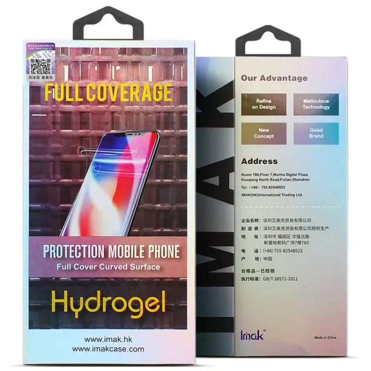 2pcs imak Curved Hydrogel Film Pnone Back Protector For iPhone 14 For iPhone 14 Plus For iPhone 14 Pro For iPhone 14