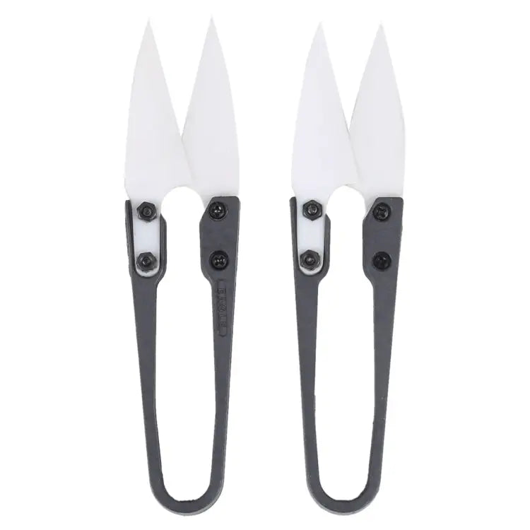 2pcs Insulated Ceramic U-shear Hand Tools Ceramic Scissors - Ceramic Scissors