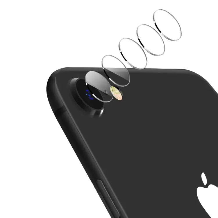 2pcs mocolo 0.15mm 9H 2.5D Round Edge Rear Camera Lens Tempered Glass Film For iPhone SE 2022 / SE 2020 - For iPhone SE
