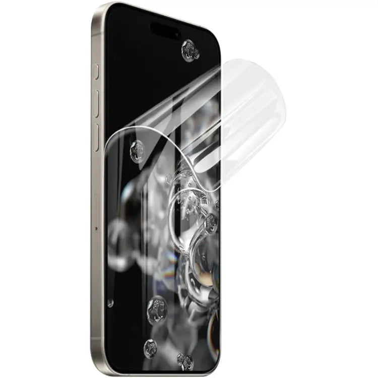 2pcs/Set imak Curved Full Screen Hydrogel Film Protector For iPhone 15 Pro Max For iPhone 15 Pro For iPhone 15 Plus