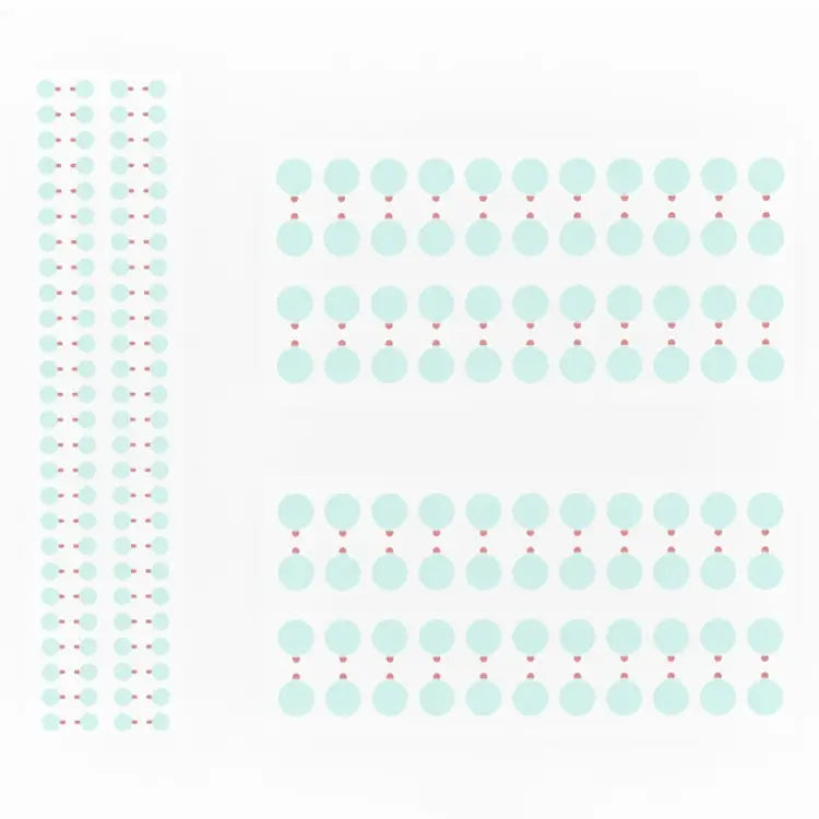 2UUL 1000pcs/set Phone Camera Protective Sticker For After Market Phone Repair - Camera Sticker