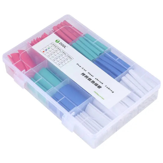 2UUL 200pcs/set PRE-CUT Heat Shrink Tubing 200 in 1 - 200 in 1