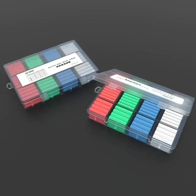 2UUL 200pcs/set PRE-CUT Heat Shrink Tubing 200 in 1 - 200 in 1