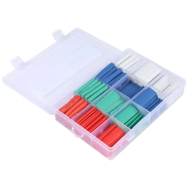 2UUL 200pcs/set PRE-CUT Heat Shrink Tubing 200 in 1 - 200 in 1