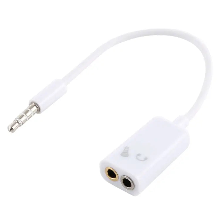 3.5mm Aux Audio Splitter Cable Compatible with Phones Tablets Headphones MP3 Player Car/Home Stereo & More
