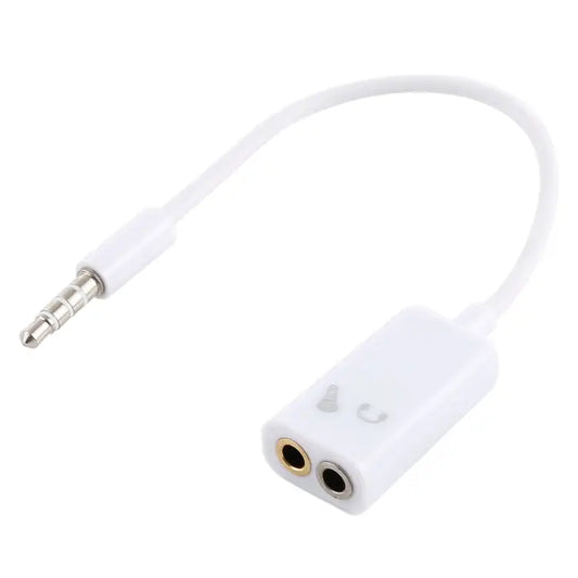 3.5mm Aux Audio Splitter Cable Compatible with Phones Tablets Headphones MP3 Player Car/Home Stereo & More