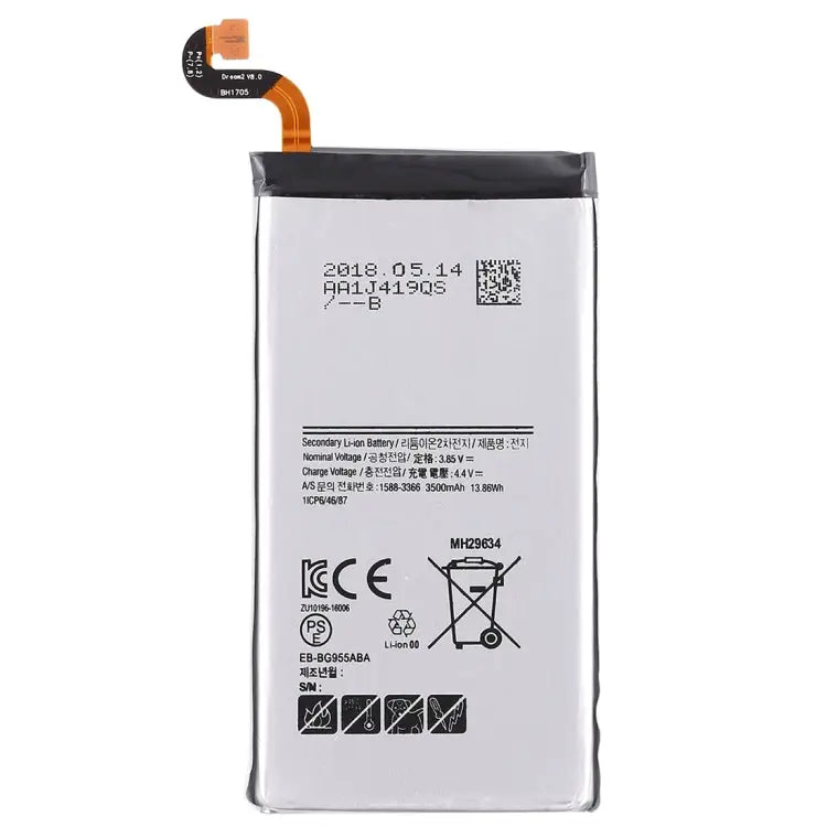 3.85V 3500mAh for Galaxy S8+ Rechargeable Li-ion Battery For S8+ - For S8+