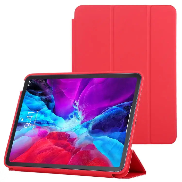 3-fold Horizontal Flip Smart Leather Case with Sleep / Wake-up Function & Holder For iPad Air 2022 / 2020 10.9