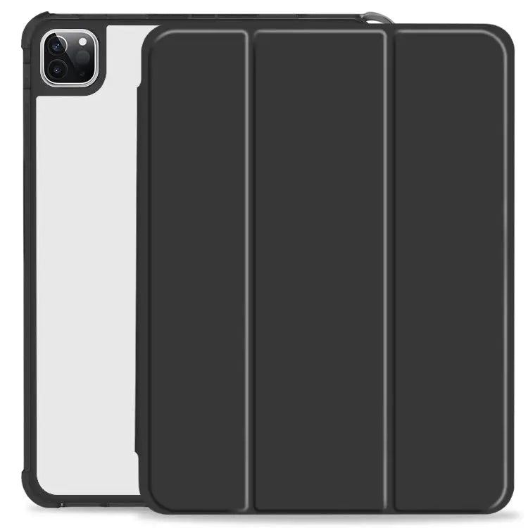 3-fold Shockproof Smart Leather Tablet Case For iPad Pro 11 2022 / 2021 / 2020 For iPad Pro 12.9 2022 / 2021 / 2020