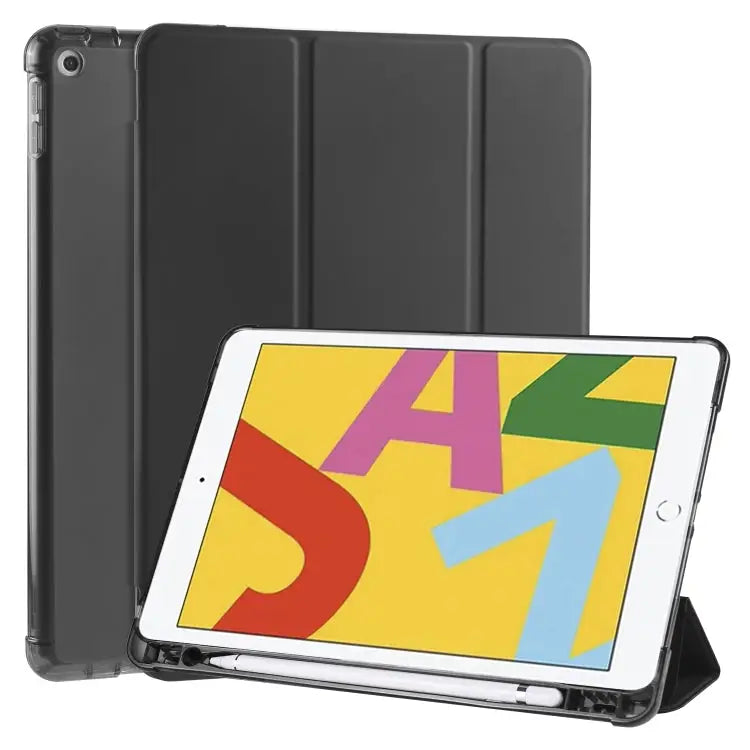 3-folding Horizontal Flip PU Leather + Shockproof TPU Case with Holder & Pen Slot For iPad Pro 11 (2020) / iPad Pro
