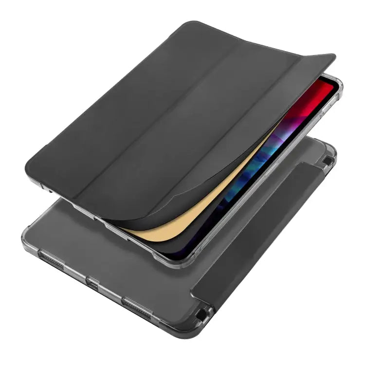 3-folding Horizontal Flip PU Leather + Shockproof TPU Case with Holder & Pen Slot For iPad Pro 11 (2020) / iPad Pro