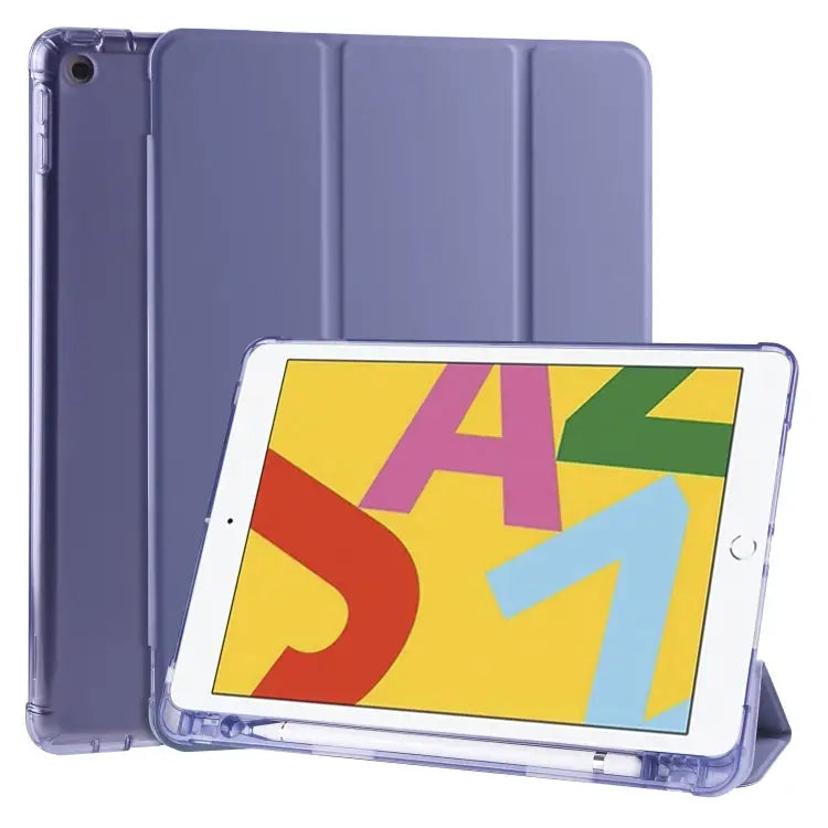 3-folding Horizontal Flip PU Leather + Shockproof TPU Case with Holder & Pen Slot For iPad Pro 11 (2020) / iPad Pro