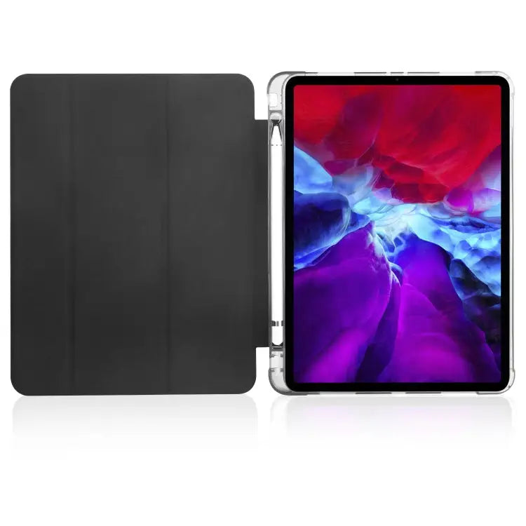 3-folding Horizontal Flip PU Leather + Shockproof TPU Case with Holder & Pen Slot For iPad Pro 11 (2020) / iPad Pro