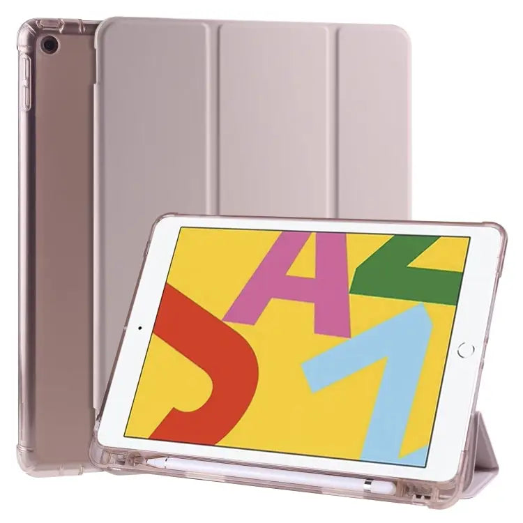 3-folding Horizontal Flip PU Leather + Shockproof TPU Case with Holder & Pen Slot For iPad Pro 11 (2020) / iPad Pro