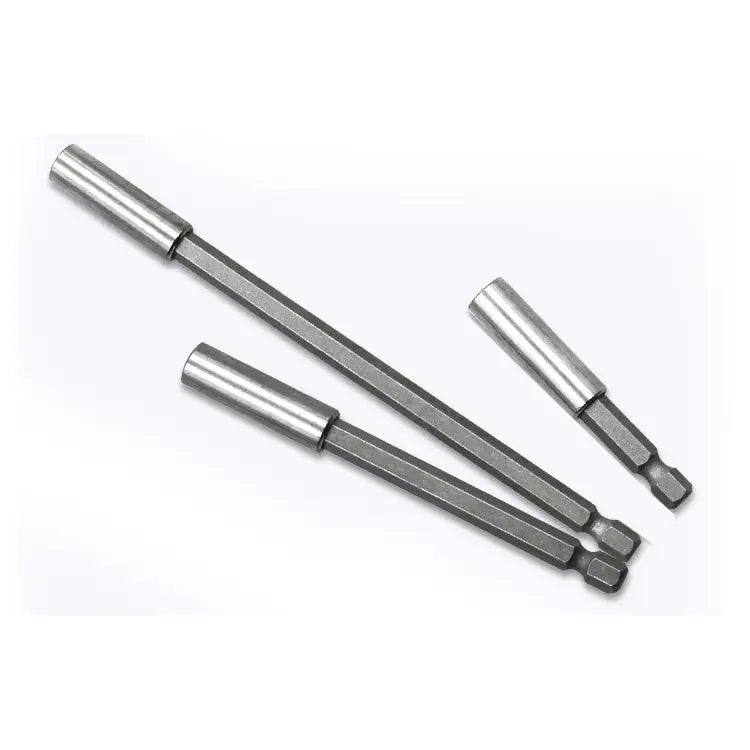 3 in 1 1/4 Electric Batch Head High Magnetism Connecting Rod Pistol Drill Extension Rod Sleeve Fast Turning Joint