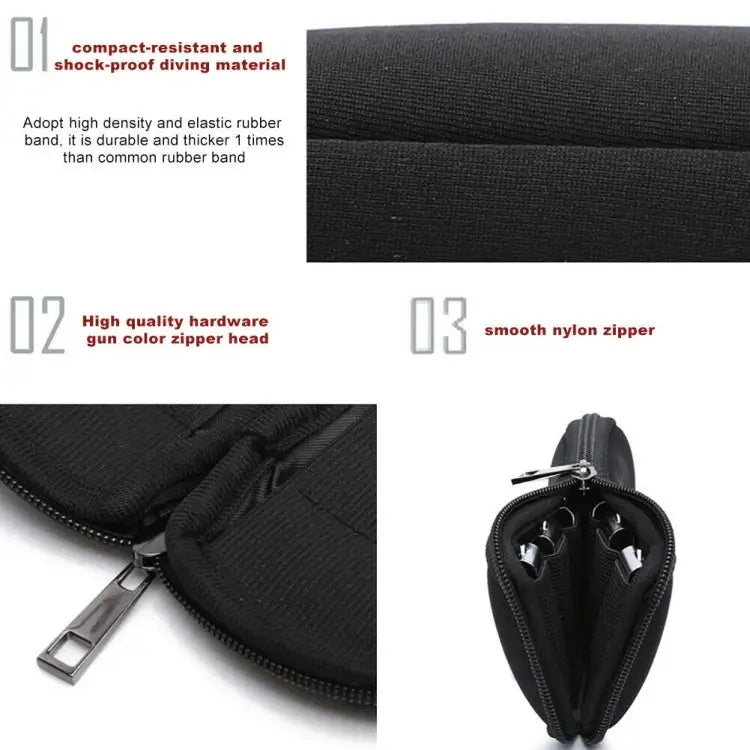 3 in 1 Neoprene U Disk Storage Bag Cover 3 in 1 - 3 in 1