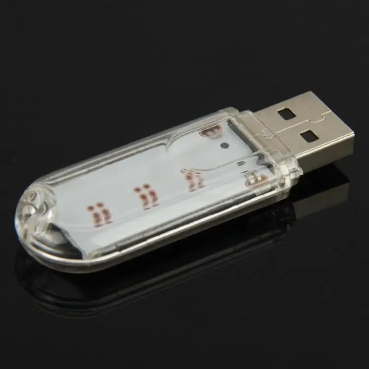 3 LED SMD 5630 1.5W USB Flash Disk Style USB Light Lamp White Light Green Light Warm White Light