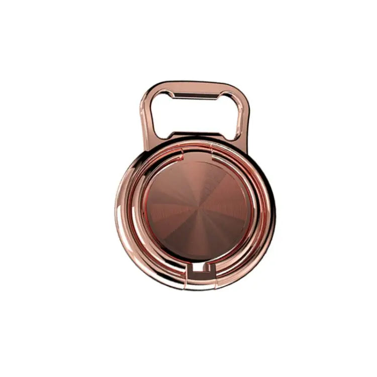 3 PCS Bottle Opener Folding Metal Mobile Phone Bracket Ring Buckle Bracket Car Magnets Live Desktop Bracket - Bottle