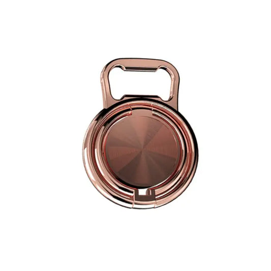 3 PCS Bottle Opener Folding Metal Mobile Phone Bracket Ring Buckle Bracket Car Magnets Live Desktop Bracket - Bottle