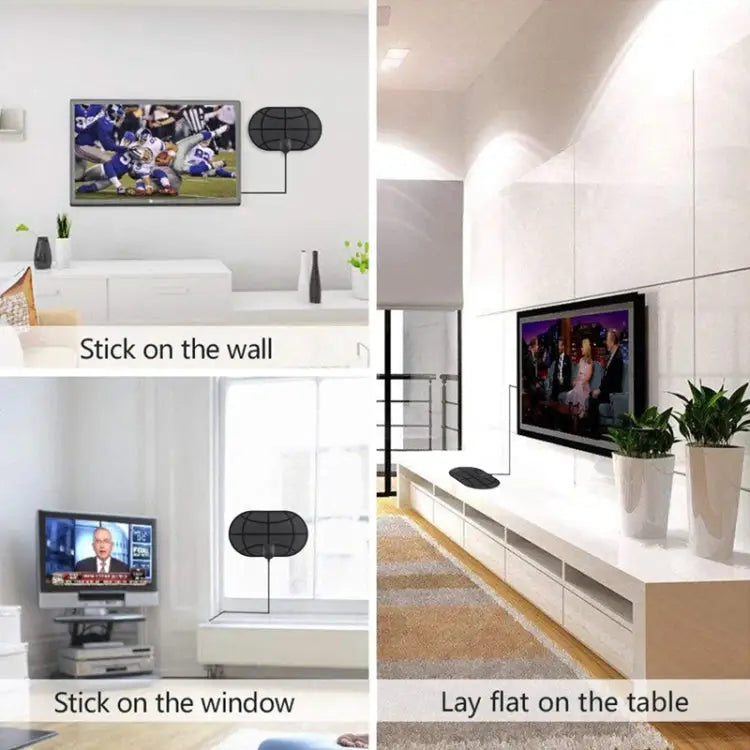 3 PCS HDTV Antenna Mini HD Digital TV Antenna - 3 PCS HDTV