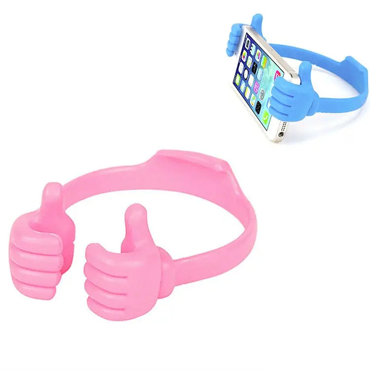 3 PCS Multifunction Universal Phone Holder Tablet PC Stand Lazy Bracket - Pink