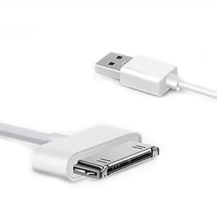 30 Pin Male to USB Male Charging & Data Sync Cable for iPad / 2 / 3 iPhone 4 & 4s iPod Nano iPod Touch Length: 1m - USB
