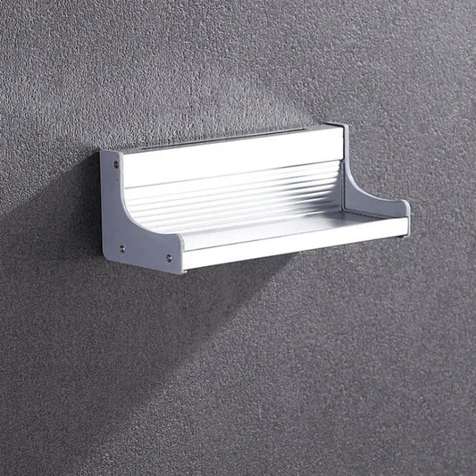 30cm Multi-function Kitchen Punching Wall-mounted Aluminum Condiment Storage Rack 30cm Punching - 30cm Punching