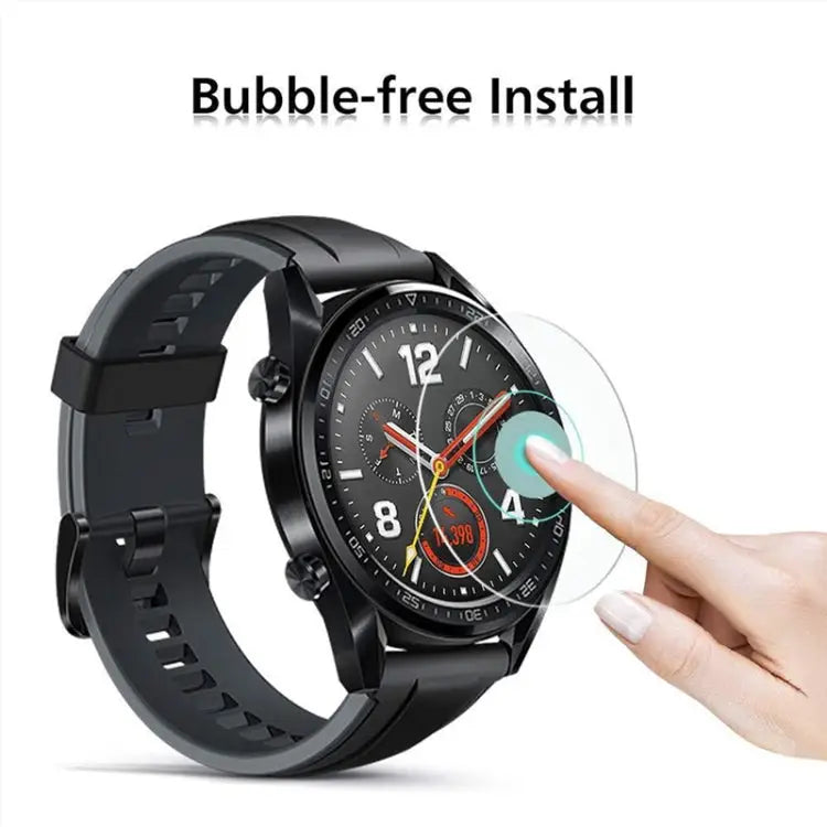 33mm Diametral Universal Tempered Glass Film for Galaxy LG Sony Huawei Garmin 33mm - 33mm