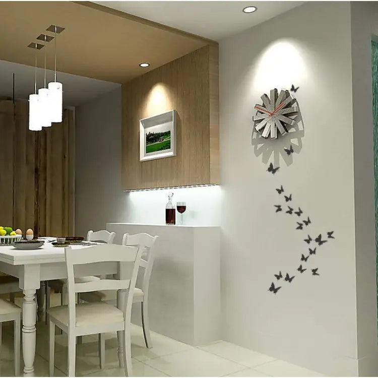 36 PCS Home Decoration Originality PC 3D Mirror Surface Butterfly Wall Paste Butterfly Wall Paste 2 - Butterfly Wall