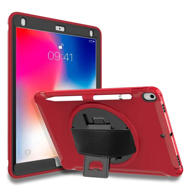 360 Degree Rotation PC + TPU Protective Cover with Holder & Hand Strap For iPad Pro 10.5 inch For iPad mini (2019) &