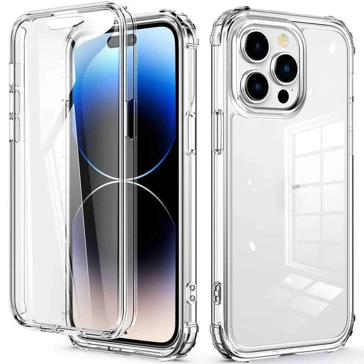 360 Full Body Clear Four Corner Airbags Phone Case For iPhone 14 For iPhone 14 Plus For iPhone 14 Pro For iPhone 14 Pro