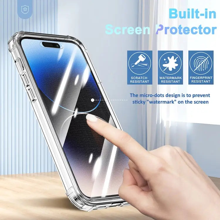 360 Full Body Clear Four Corner Airbags Phone Case For iPhone 14 For iPhone 14 Plus For iPhone 14 Pro For iPhone 14 Pro