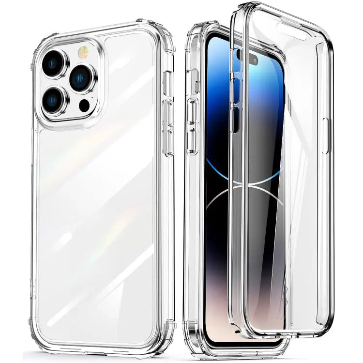 360 Full Body Clear Four Corner Airbags Phone Case For iPhone 14 For iPhone 14 Plus For iPhone 14 Pro For iPhone 14 Pro