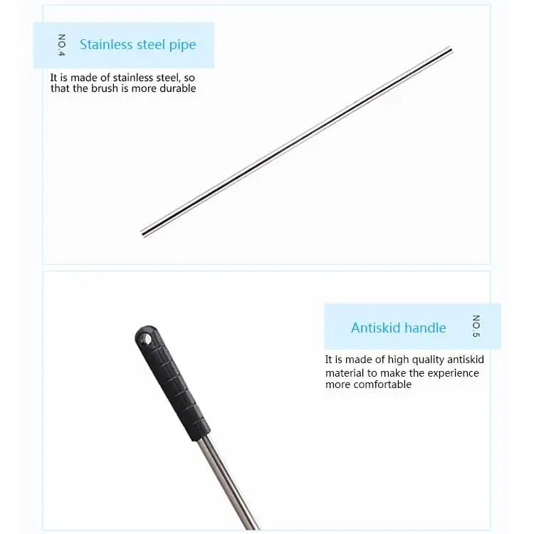 36cm 3 in 1 Multi-functional Fish Tank Cleaning Brush 36cm - 36cm