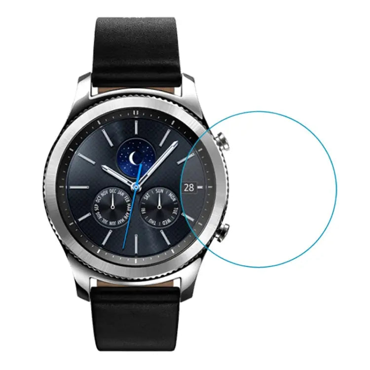 36mm Diametral Universal Tempered Glass Film for Galaxy LG Sony Huawei Garmin 36mm - 36mm