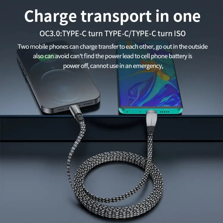 3A USB-C/Type-C to 8 Pin Elbow Fast Charge Data Cable 3A Type-C to 8 Pin 1.2m 3A Type-C to 8 Pin 2m - Apple Accessories