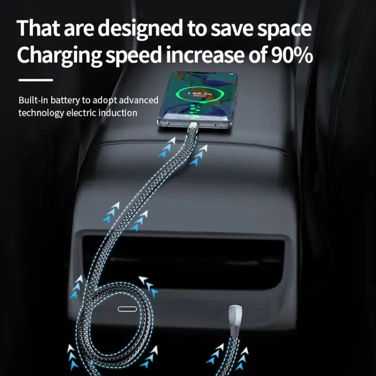 3A USB-C/Type-C to 8 Pin Elbow Fast Charge Data Cable 3A Type-C to 8 Pin 1.2m 3A Type-C to 8 Pin 2m - Apple Accessories