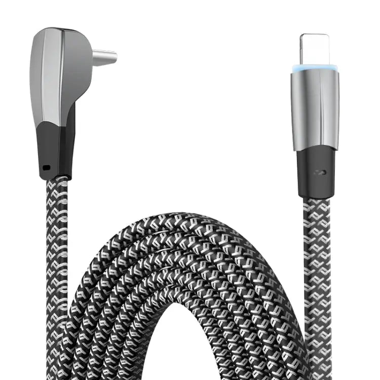 3A USB-C/Type-C to 8 Pin Elbow Fast Charge Data Cable 3A Type-C to 8 Pin 1.2m 3A Type-C to 8 Pin 2m - 3A Type-C to 8