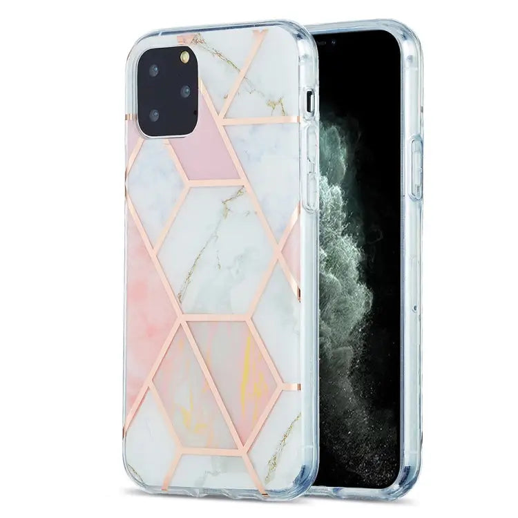 3D Electroplating Marble Pattern TPU Protective Case For iPhone 11 For iPhone 11 Pro For iPhone 11 Pro Max For iPhone