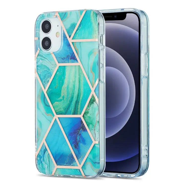 3D Electroplating Marble Pattern TPU Protective Case For iPhone 11 For iPhone 11 Pro For iPhone 11 Pro Max For iPhone