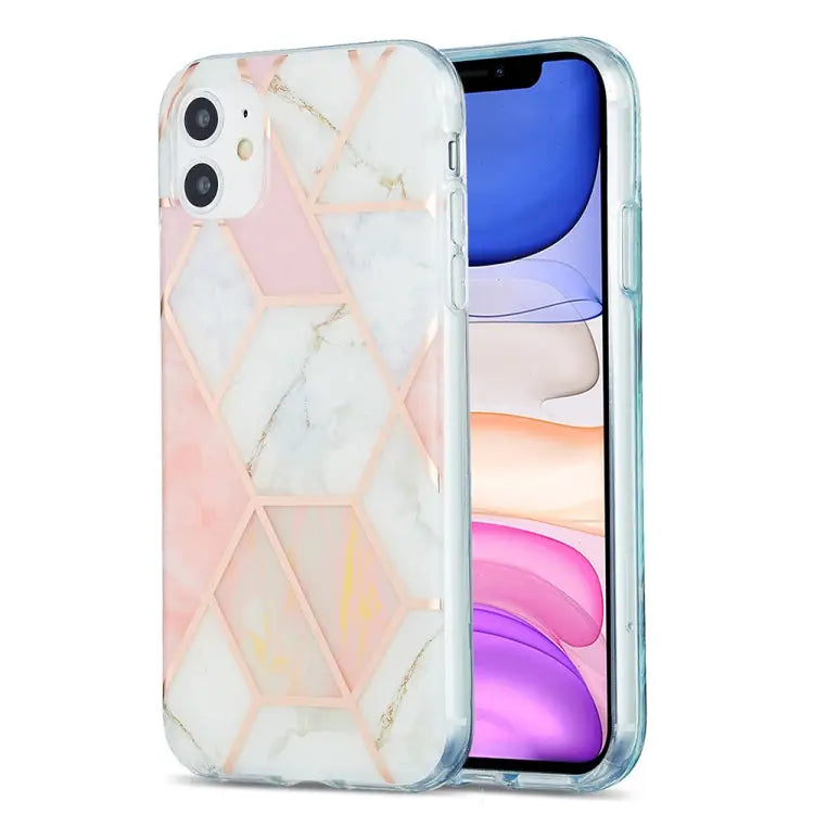 3D Electroplating Marble Pattern TPU Protective Case For iPhone 11 For iPhone 11 Pro For iPhone 11 Pro Max For iPhone
