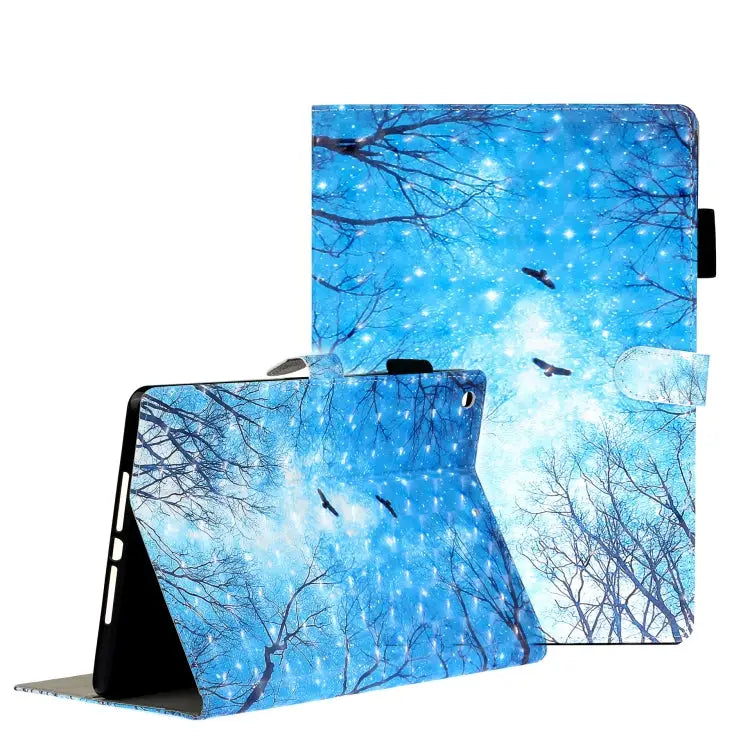3D Embossing Pattern Horizontal Flip Leather Case with Holder & Card Slots & Wallet For iPad 10.2 For iPad 5 / 6 / 7