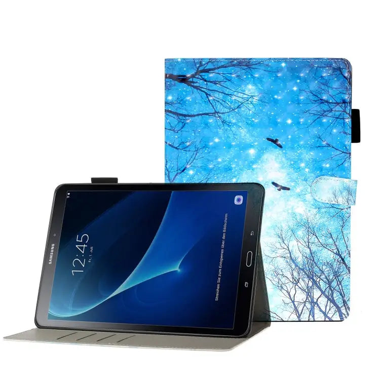 3D Embossing Pattern Horizontal Flip Leather Case with Holder & Card Slots & Wallet For Galaxy Tab A 8.0 (2019) T290