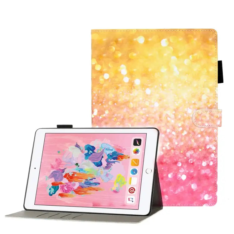3D Embossing Pattern Horizontal Flip Leather Case with Holder & Card Slots & Wallet For iPad 10.2 For iPad 5 / 6 / 7