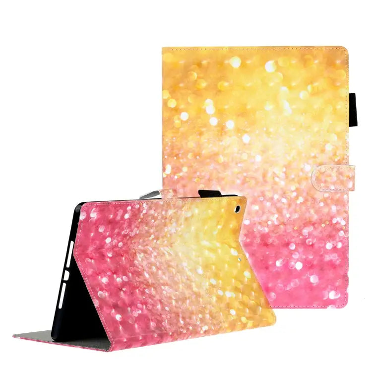 3D Embossing Pattern Horizontal Flip Leather Case with Holder & Card Slots & Wallet For iPad 10.2 For iPad 5 / 6 / 7